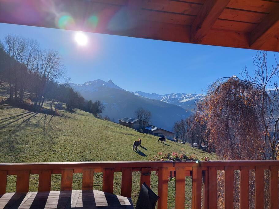Appart Duplex Chalet Plein Sud Feissons-sur-Salins Exteriér fotografie